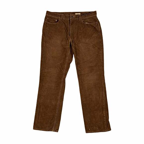 Polo Ralph Lauren Other - Vintage Polo Ralph Lauren Brown Corduroy Classic Fit Straight Leg Pants Mens 34